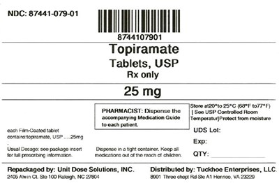 Topiramate 25 mg (8744107901 Topiramate 25 mg)